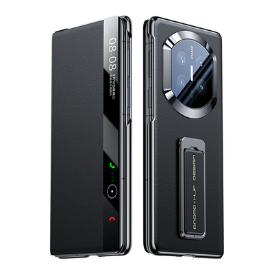 [旋转腕带]MateX7真牛皮腕带皮套