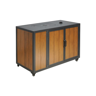 2024新款高端阳台茶桌家用小型移动茶台烧水壶一体送茶具一整套