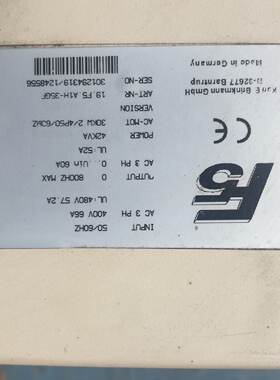 询德国原装科比F5变频器 19F5A1H-35CF，30kW大
