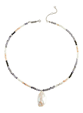 EOLO巴洛克珠坠项链女款纯银