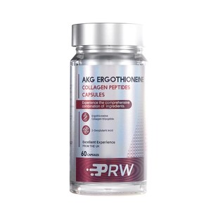 PRW麦角硫因胶原蛋白口服胶囊抗时光衰老美容肌肤年轻官方旗舰店