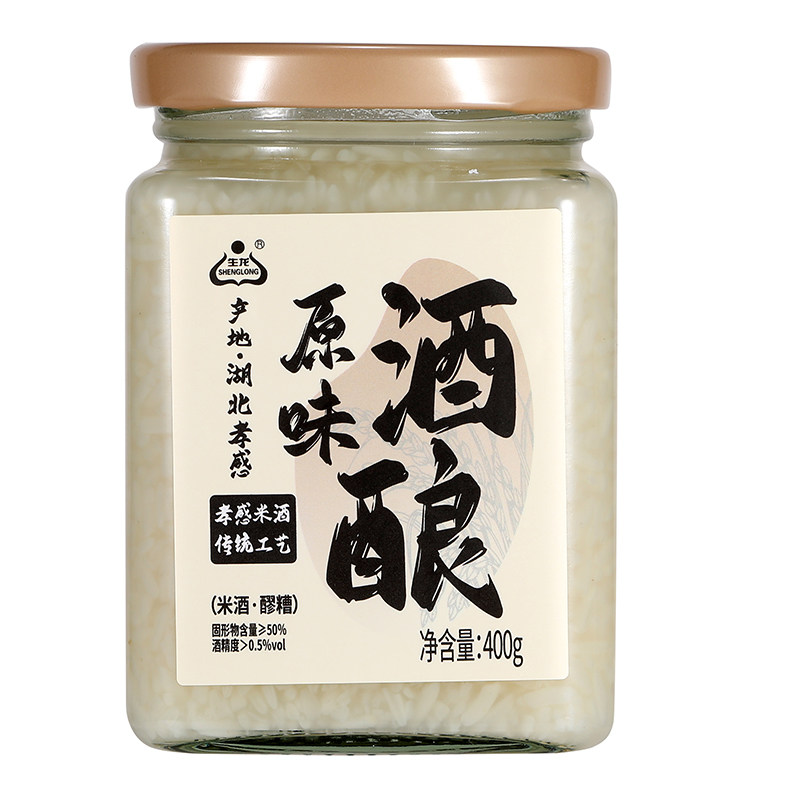 生龙原味米酒红曲玫瑰酒酿400g