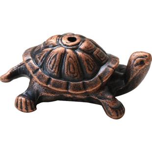 香托香插九孔黄铜葫芦香插香座纯铜香炉盘香架线香插香底座固定器