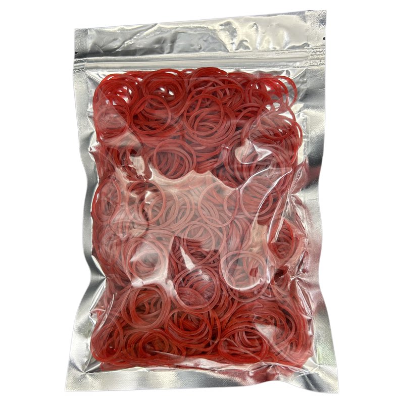 理发店美发用品 烫发用品 橡皮筋 烫发专用皮筋 数码烫热烫橡皮套