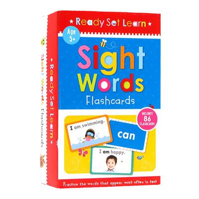 英文原版FlashCards配套字卡