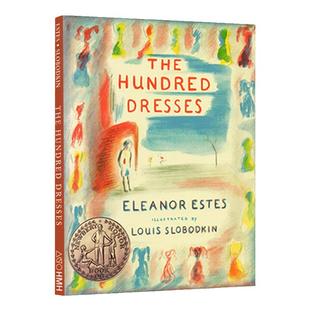 100条裙子 The Hundred Dresses 英文原版 Eleanor Estes 纽伯瑞银奖 英文版儿童文学小说书 进口原版英语书籍