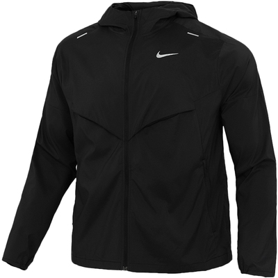 NIKE耐克外套男装2025夏款梭织防风运动服休闲连帽夹克CZ9071-010