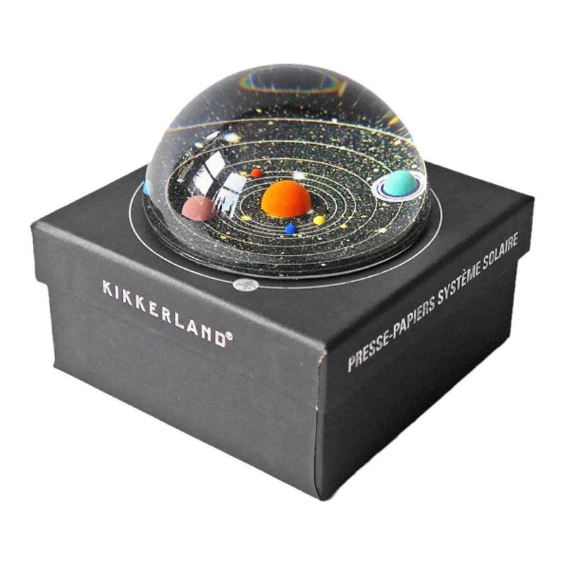 太阳系行星镇纸 美国Kikkerland 创意天文星球宇宙星空摆件礼物
