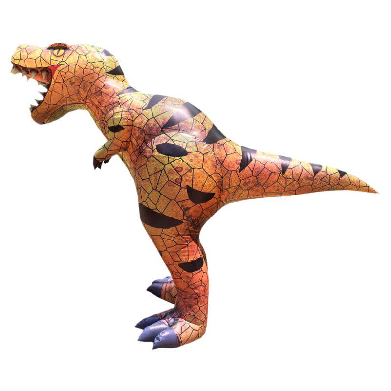 恐龙充气服装霸王龙扮演服装成人万圣节化妆表演cosplay人偶服