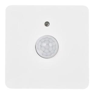 86型声光控+人体感应开关红外线智能220V楼道延时墙壁面板传感器