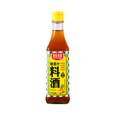 厨邦葱姜汁料酒500ml家用厨房