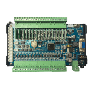 领控PLCSTM32F103开发板兼容三菱FX2NFX3U制器兼两路485称重温度