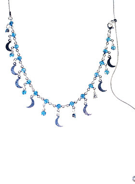 2025新款月牙项链女简约设计感