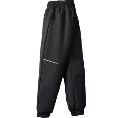 雅鹿洋气加厚儿童羽绒裤