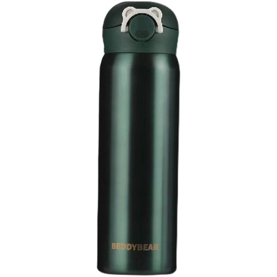 杯具熊保温杯316不锈钢纯色