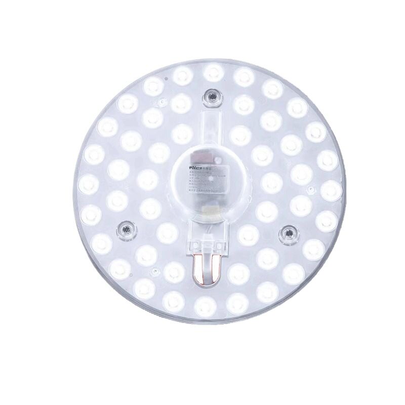 雷士照明吸顶灯led灯芯灯盘替换圆形灯板灯条卧室三色客厅灯具