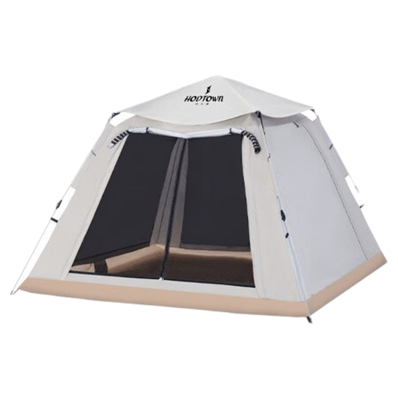 何大屋户外露营速开帐篷全自动便携折叠加厚防晒防水野外露营装备