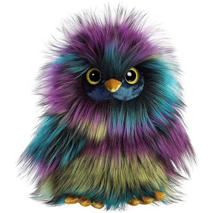 美国aurora world正版可爱伊甸园猫头鹰公仔玩偶娃娃毛绒玩具礼物