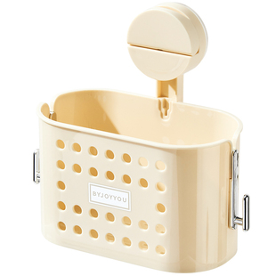 诺室吸盘废弃洗脸巾收纳盒壁挂洗漱台置物架纸巾收纳架卫生间挂篮