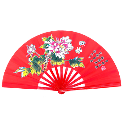 太极功夫扇子响扇竹骨高档舞蹈扇