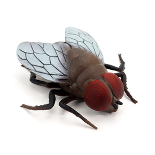 软胶仿真硅胶超大苍蝇解压玩具柔软蜈蚣昆虫模型捏捏蝎子儿童礼物