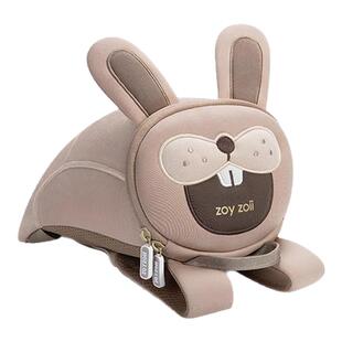 zoyzoii儿童书包幼儿园女孩男童出行牵引绳背包可爱轻便双肩包