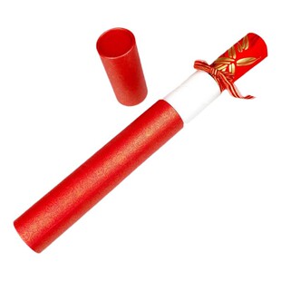 2026马年对联包装筒春联定制福筒圆筒礼筒照片筒海报筒画筒空纸筒