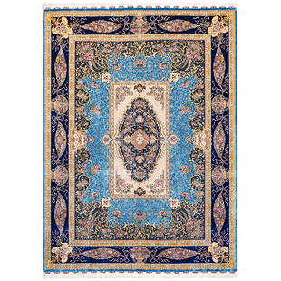 天匠手工真丝地毯出口土耳其伊朗波斯地毯高端别墅客厅卧室地毯