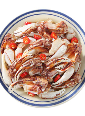 麻辣醉蟹钳即食罐装大号蟹腿海鲜