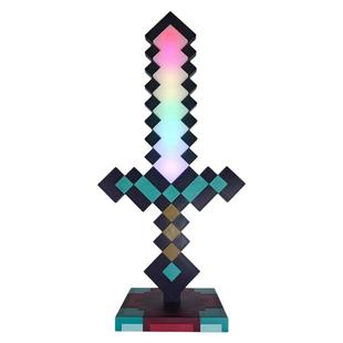 新款寰宇支配之剑我的世界11色彩虹钻石剑摆件变色周边礼物送朋友