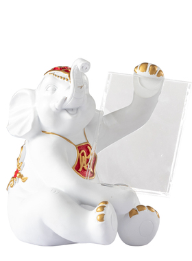 二维码小象动物实用可爱风摆件