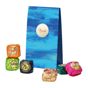 Venchi鱼子酱状夹心巧克力礼袋进口高端零食生日礼物节日送礼