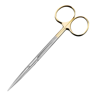 钝头剪刀鼻腔剥离圆头组织带锯齿剪刀鼻部综合整形外科手术器械