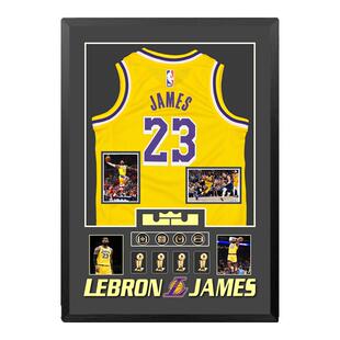 NBA篮球明星球衣挂画科比詹姆斯装饰画库里麦迪哈登杜兰特墙壁画