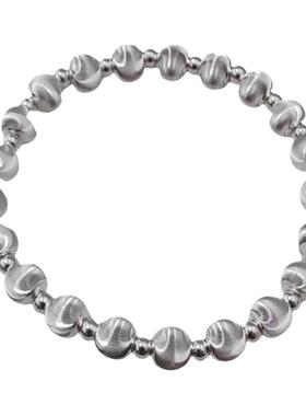 925纯银黑玛瑙女猫眼手链手串