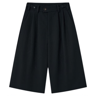 REFOUND TEN 设计师 26春夏新品 肌理羊毛双褶西装短裤 SOLSOL