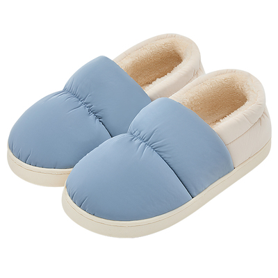 防水防滑保暖抗菌棉拖鞋