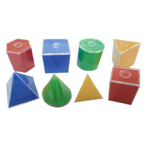 立体图形教具数学大号几何体模型教学用具初中高中空间形状学具套装器材正方体长方体圆柱圆锥