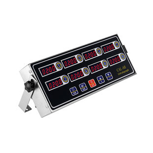 八通道计时器厨房商用3段抖篮提醒器汉堡炸鸡奶茶店烘焙倒计时器