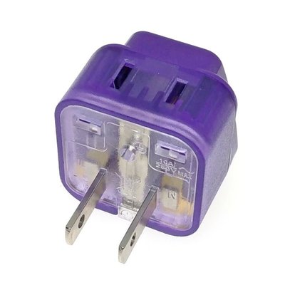 稳不落各国转换插头一转二插孔