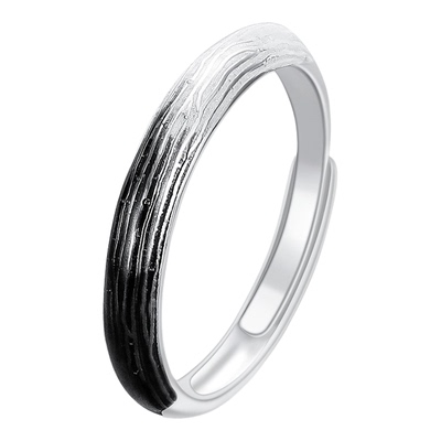 原创国风戒指情侣设计师款轻奢