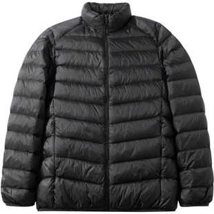 班尼路SK冬季款羽绒服男加厚保暖2025新款立领保暖男士排骨外套YS