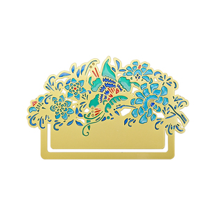 故宫 翠羽流光透彩书签冰箱贴 生日礼物 创意文具 故宫官方旗舰店