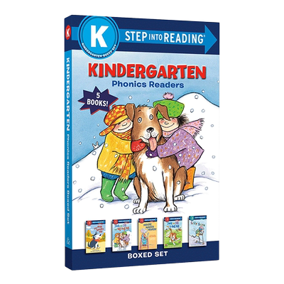 幼儿园自然拼读5册盒装