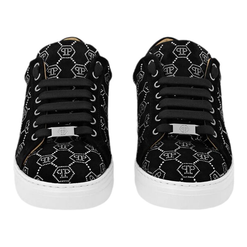 PhilippPlein/菲利普普兰男士运动休闲鞋麂皮低帮水钻减震新款