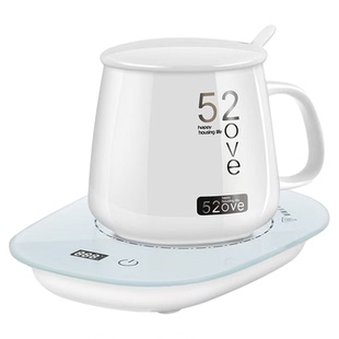 新款恒温加热杯垫USB插头220V电源65度45度保温三档调节加热恒温