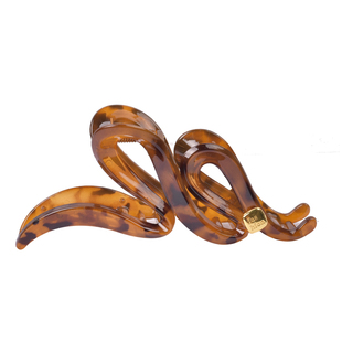 玳瑁线条大号抓夹女高级感2026新款后脑勺发饰高级感气质鲨鱼夹