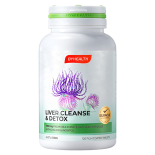 BYHEALTH护肝片升级男女奶蓟草水飞蓟养肝胆碱熬夜加班应酬