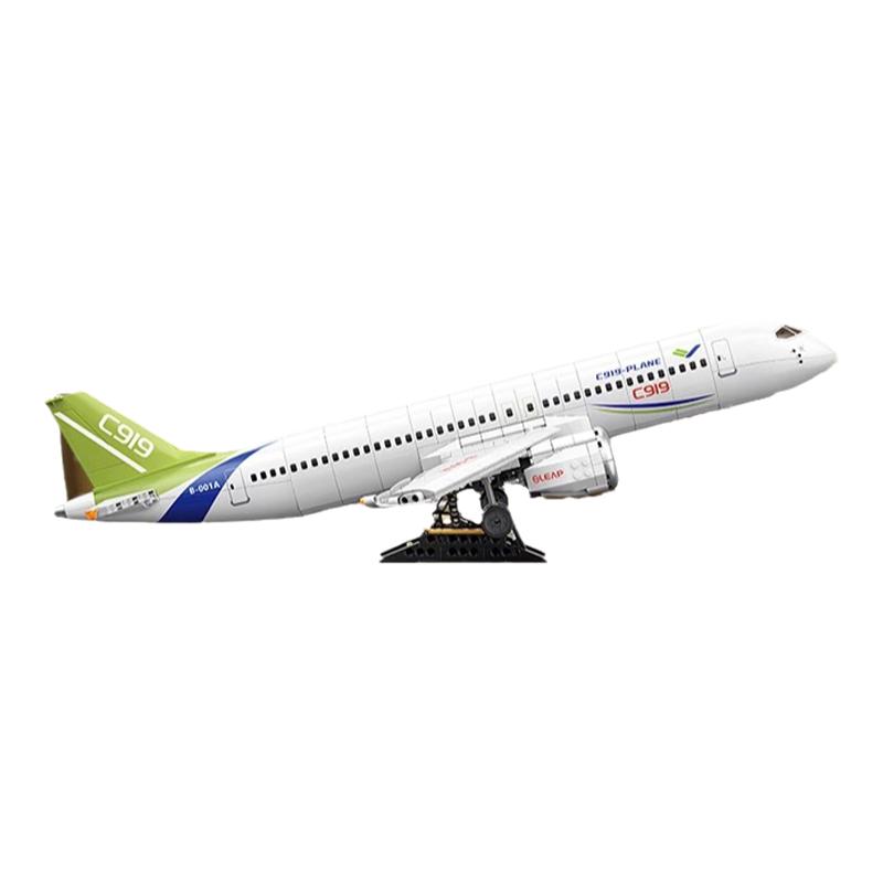 toptoy和谐号C919大型客机玩具