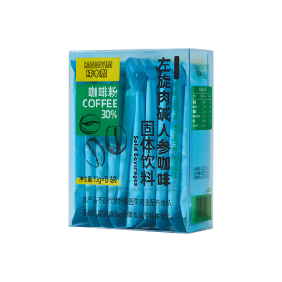 纤本颜黑咖啡左旋肉碱白芸豆速溶咖啡体重管理健身易携带饮料xby